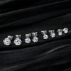 925 Silver Moissanite Jewelry Set
