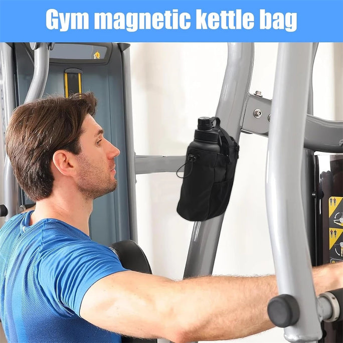 Magnetic Gym Bottle Sling Bag
