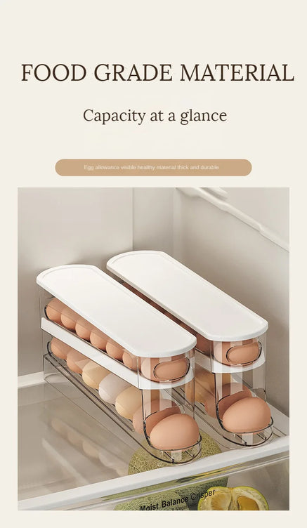Smart Egg Storage: Vertical Automatic Egg Holder