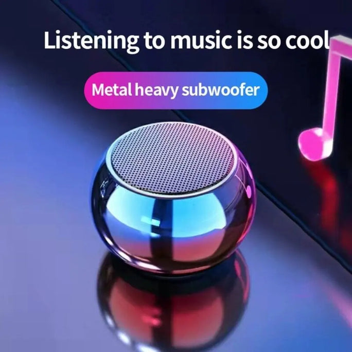 M3 Portable Bluetooth Speaker - Heavy Bass & Compact Design