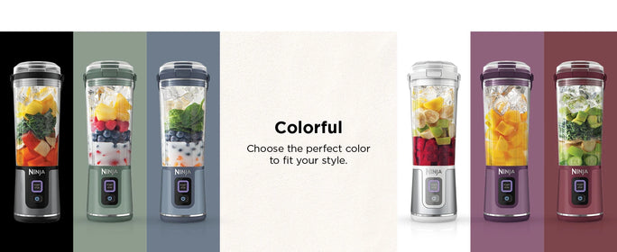 Ninja BC151NV Blast Portable Blender, Cordless, 18oz. Vessel, Personal Blender-for Shakes & Smoothies Leakproof-Lid & Sip Spout