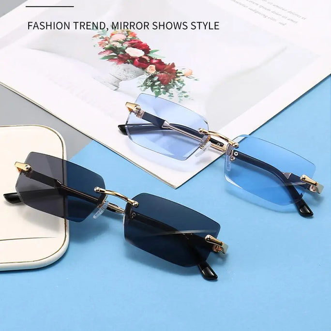 Rectangle Sunglasses Fashion UV400