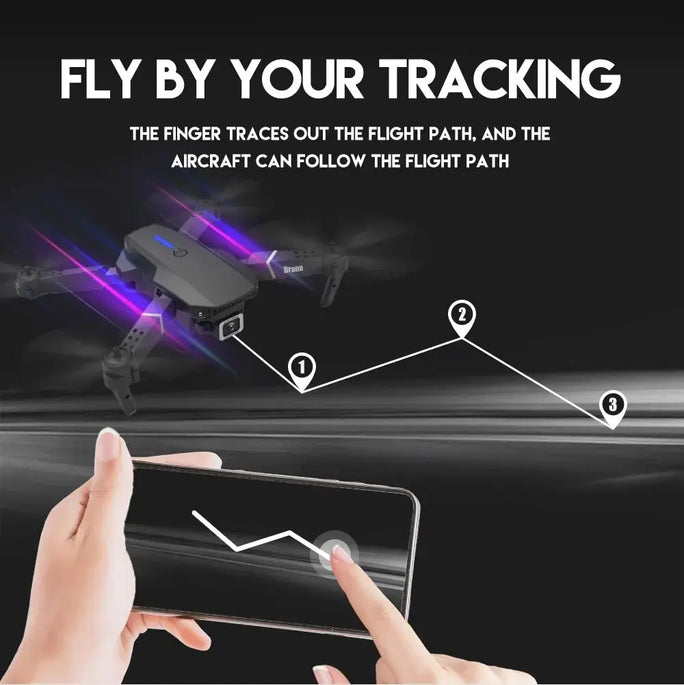Drone with 4K 1080P Wide Angle HD Camera