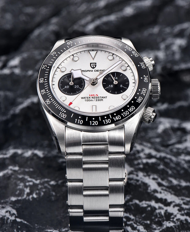 Reinterpretation of the Luxury Panda-Style Watch