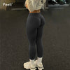 Nahtlose Yoga-Leggings mit hoher Taille