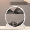 3D Sandscape Moving Sand Art Picture Quicksand Craft Round Glass Deep Sea Liquid Hourglass Flowing Sand Painting Home Decor Gift