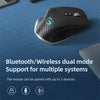 Kabellose Bluetooth-Maus für mehrere Geräte