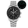 Luxury Quartz Chronograph Watch with Sapphire Glass