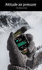 MISIRUN Smart Watch Men LED Flashlight Compass Altitude Air Pressure 100+ Sport Mode Fitness Tracker Outdoor Military Smartwatch