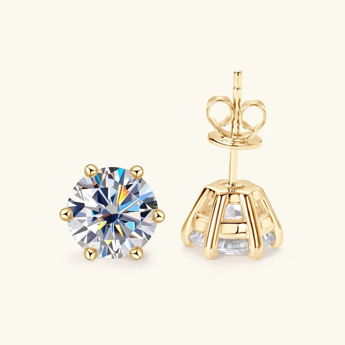 925 Silver Moissanite Jewelry Set