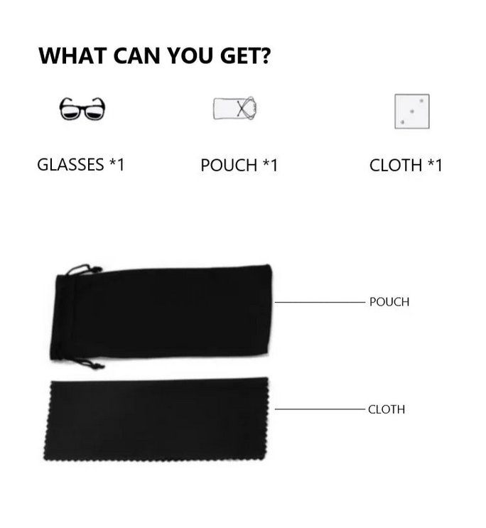 Retro  Rectangle Fashion Sunglasses