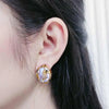 Silver Jewelry Set with Freshwater Baroque Pearls