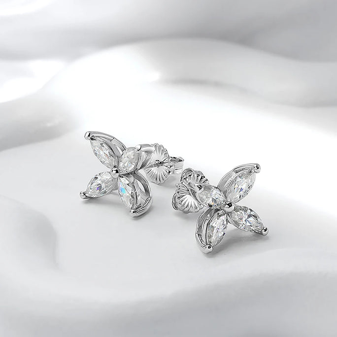 Butterfly Moissanite Jewelry Sets