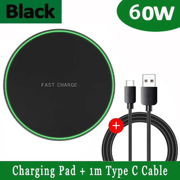 Wireless Charger USB C Fast Charging Pad