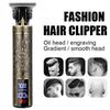 Vintage Electric Hair Trimmer for Men – Rechargeable & Stylish