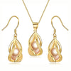 Silver Set, Natural Freshwater Pearl