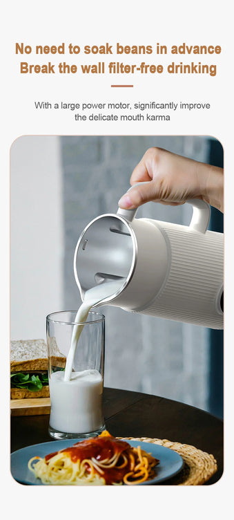 800ml Kitchen Blender Food Processors Wall Breaking Machine Soy Milk Maker Complete Professional Ninja High Power Portable Mixer