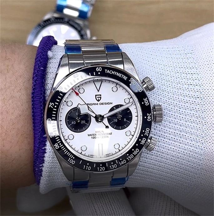 Reinterpretation of the Luxury Panda-Style Watch