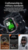 MISIRUN Smart Watch Men LED Flashlight Compass Altitude Air Pressure 100+ Sport Mode Fitness Tracker Outdoor Military Smartwatch