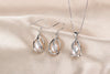 Silver Set, Natural Freshwater Pearl