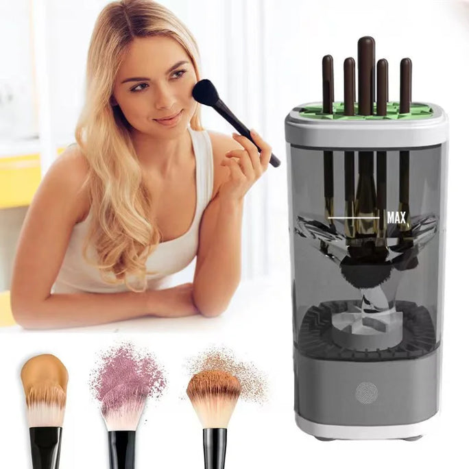 Electric Makeup Brush Cleaner Automatic 3 In 1 .