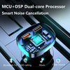 Bluetooth 5.0 FM Transmitter for Cars with USB Charger