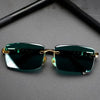 Retro Frameless Men’s Sunglasse