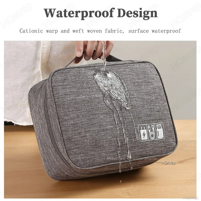 Waterproof Cable Organizer Case