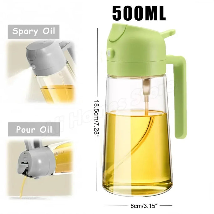 Olive Oil Dispenser Bottle 2-in-1