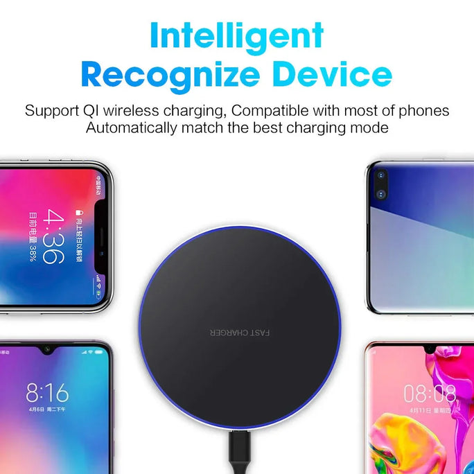 Wireless Charger USB C Fast Charging Pad