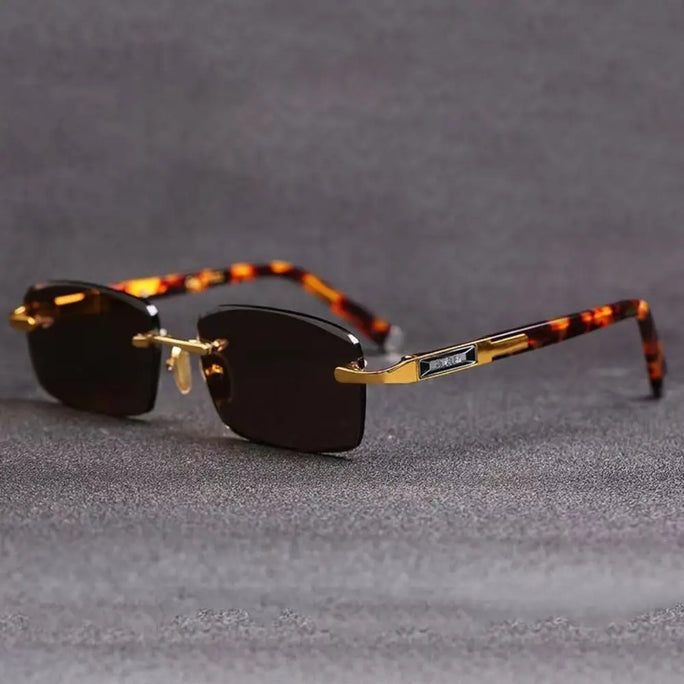 Retro Frameless Men’s Sunglasse