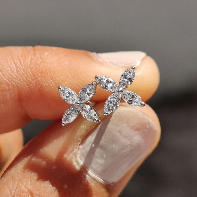 Butterfly Moissanite Jewelry Sets