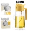 Olive Oil Dispenser Bottle 2-in-1