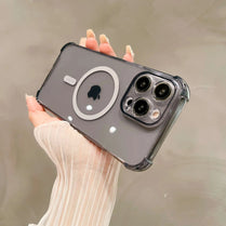 Transparent Magnetic iPhone Case