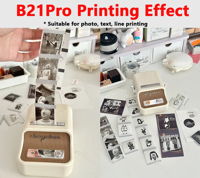 Mini Adhesive Label Printer – Wireless