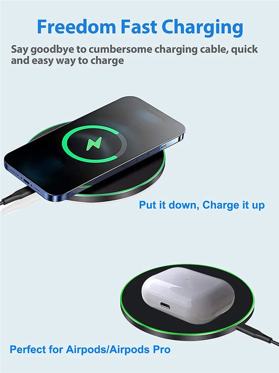 Wireless Charger USB C Fast Charging Pad