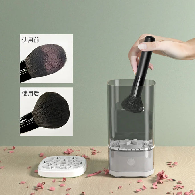 Electric Makeup Brush Cleaner Automatic 3 In 1 .