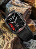 MISIRUN Smart Watch Men LED Flashlight Compass Altitude Air Pressure 100+ Sport Mode Fitness Tracker Outdoor Military Smartwatch