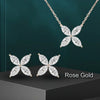 Butterfly Moissanite Jewelry Sets