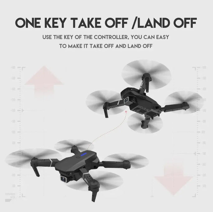 Drone with 4K 1080P Wide Angle HD Camera