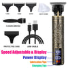 Vintage Electric Hair Trimmer for Men – Rechargeable & Stylish