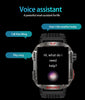 MISIRUN Smart Watch Men LED Flashlight Compass Altitude Air Pressure 100+ Sport Mode Fitness Tracker Outdoor Military Smartwatch