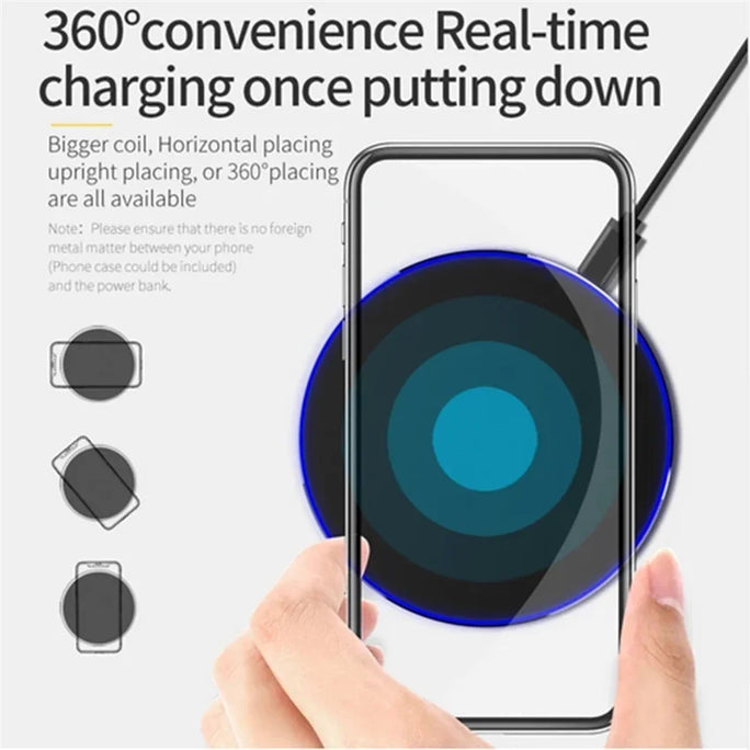 Wireless Charger USB C Fast Charging Pad