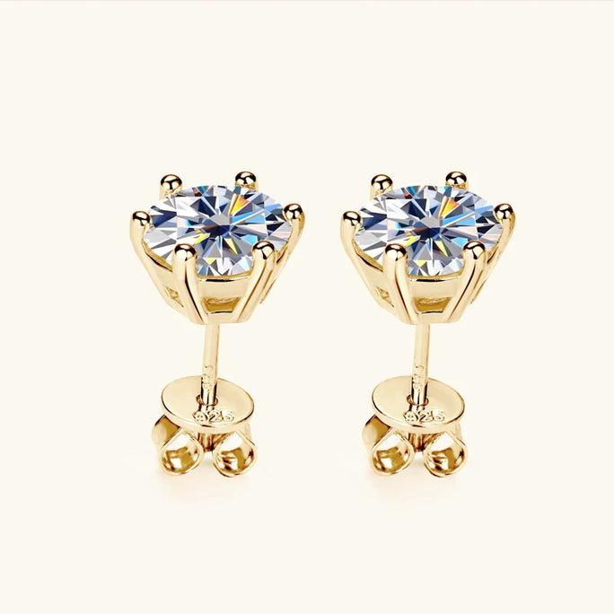 925 Silver Moissanite Jewelry Set