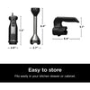 Ninja CI100C Foodi Power Mixer System Immersion Blender and HandMixer Combo, Black