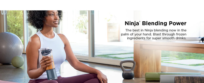 Ninja BC151NV Blast Portable Blender, Cordless, 18oz. Vessel, Personal Blender-for Shakes & Smoothies Leakproof-Lid & Sip Spout