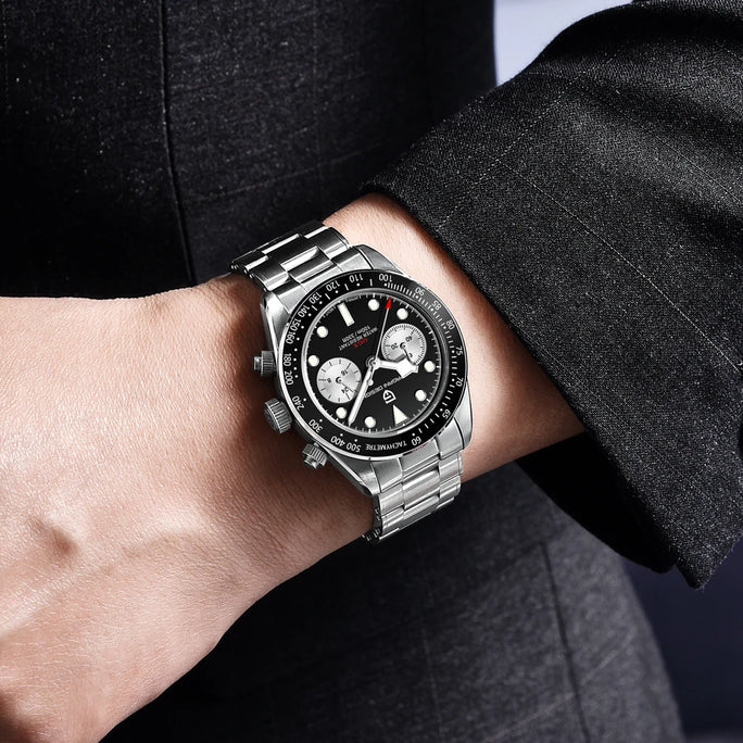 Reinterpretation of the Luxury Panda-Style Watch