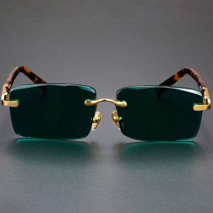 Retro Frameless Men’s Sunglasse