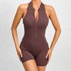 Hot Zipper Fitness Jumpsuit – Built to Move, Made to Flaunt