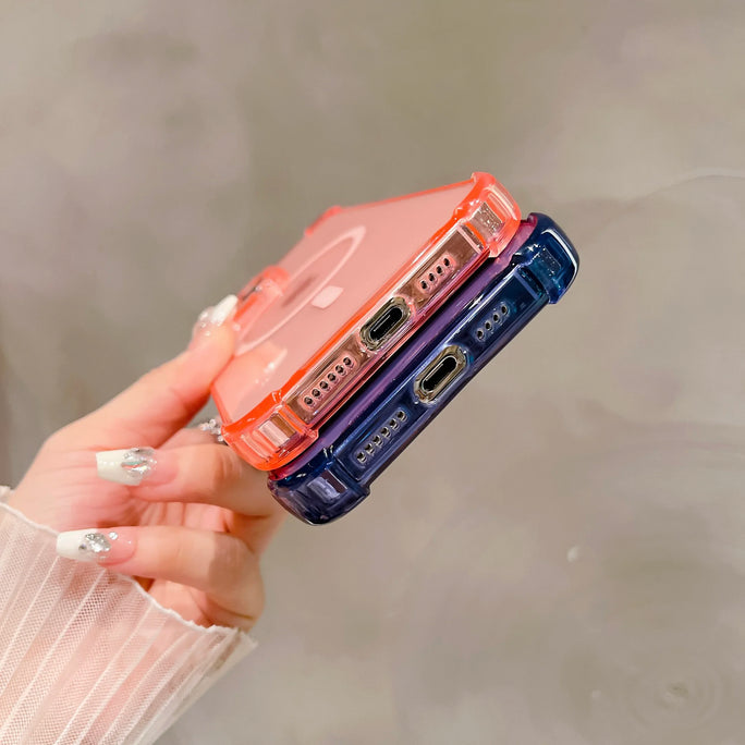 Transparent Magnetic iPhone Case